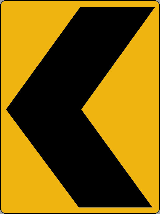 Chevron sign 1