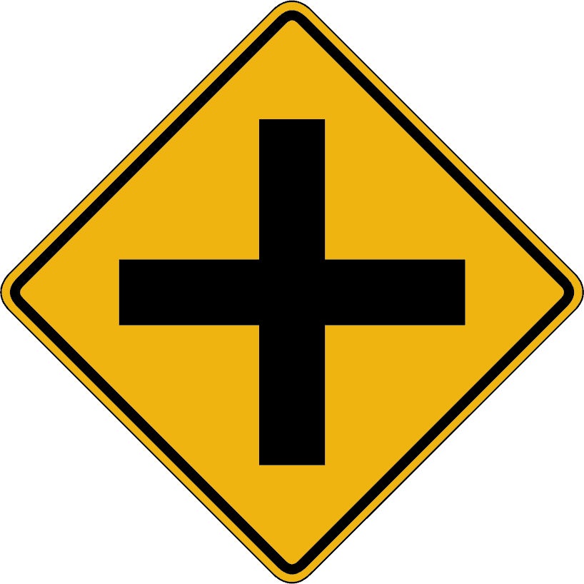 Cross road intersection