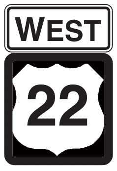 Direction plate