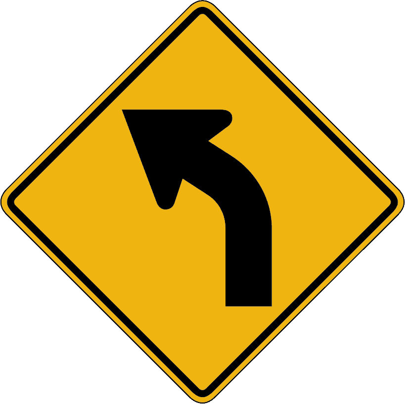 Left curve