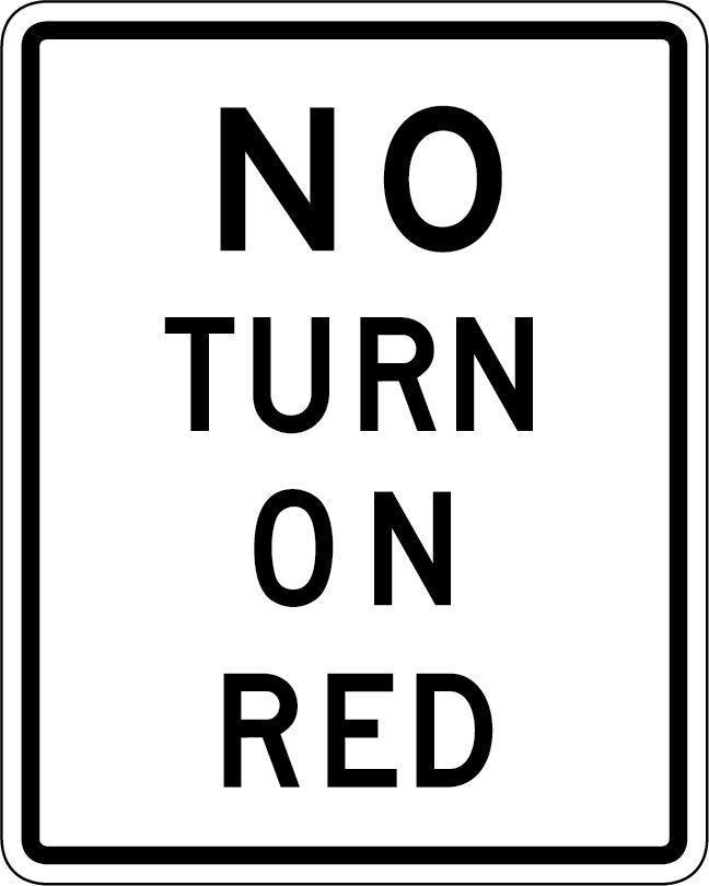 No turn on red 2
