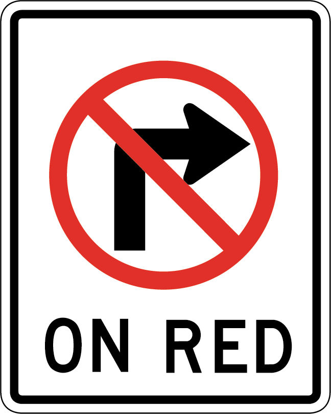 No turn on red 1
