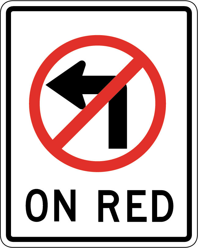 No turn on red 3