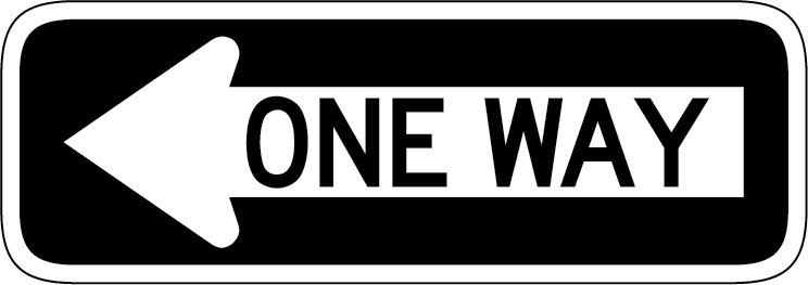 One way