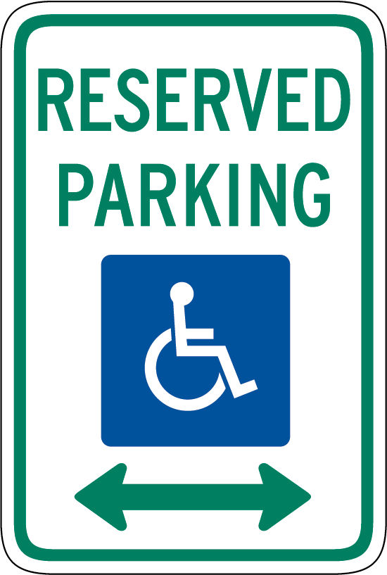 Reserved parking