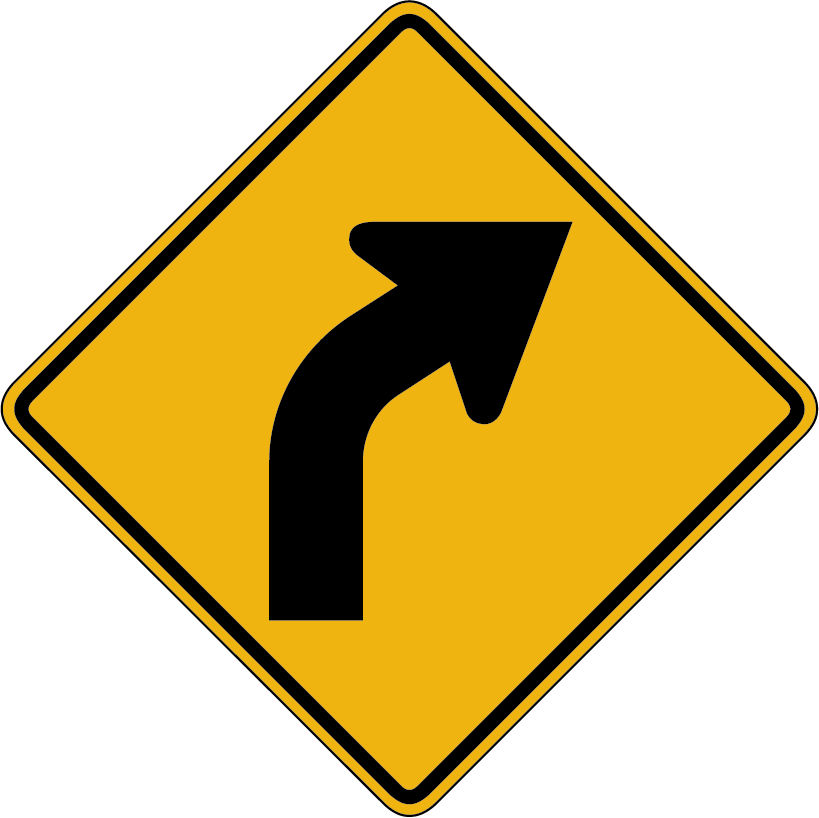 Right curve