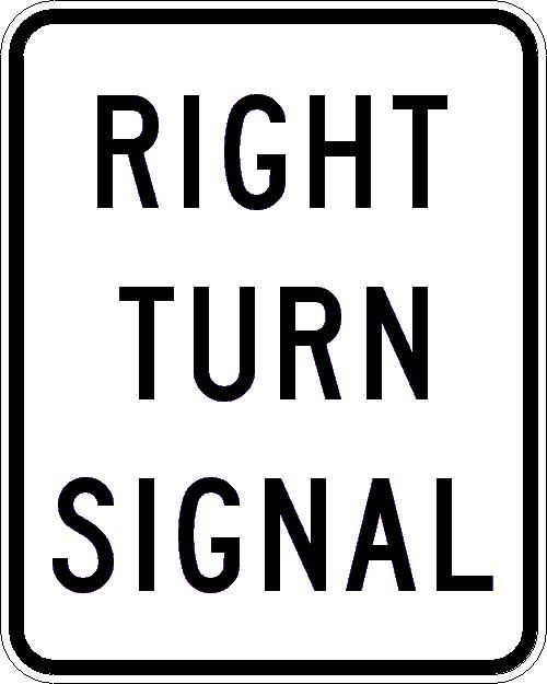 Right turn signal