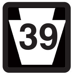 Keystone route marker