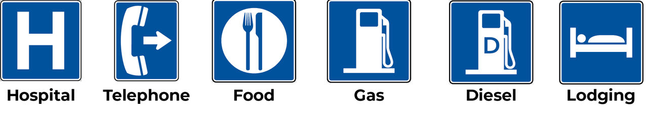 Service sign