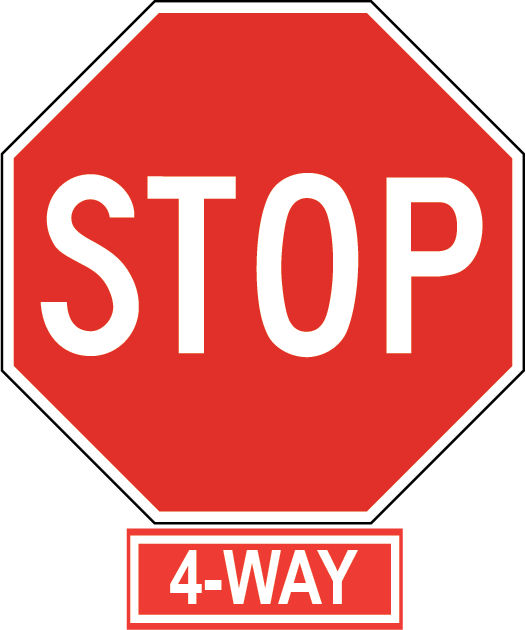 Four-way stop
