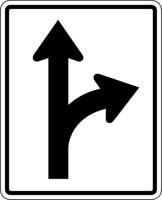 straight or right